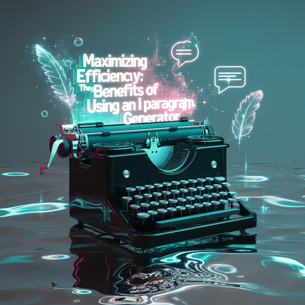 Maximizing Efficiency: The Benefits of Using an AI Paragraph Generator for Personal Communication